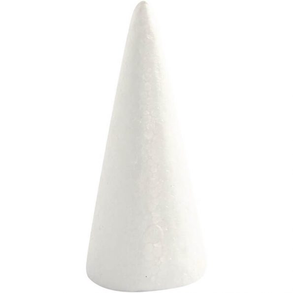 cone-en-polystyrene-h-145cm-sur-6cm-de-diamètre