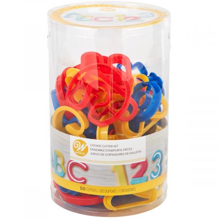 SET Emporte Pièces Alphabet - Chiffres