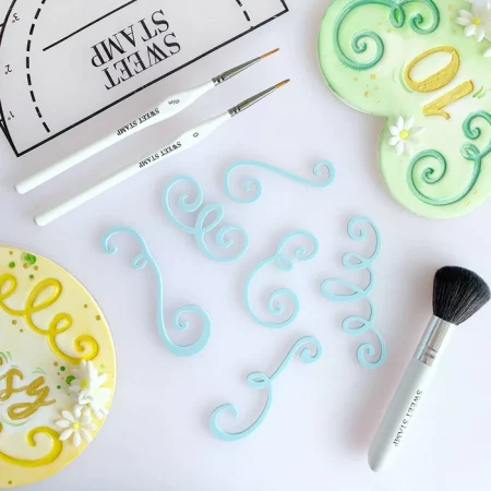 Eléments Emboss&Paint CURLS