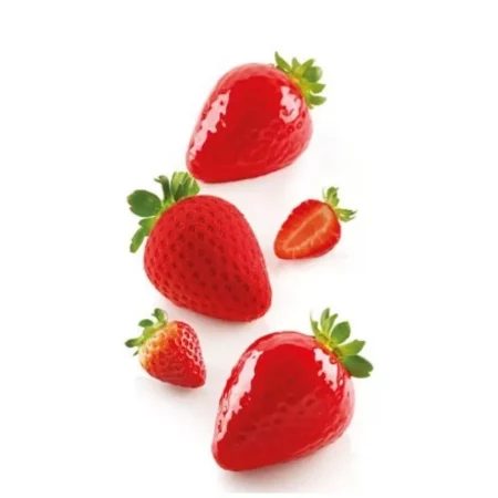 Moule Trompe L'oeil Fraise