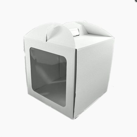 Boîte à Gâteaux avec Poignée et Fenêtre