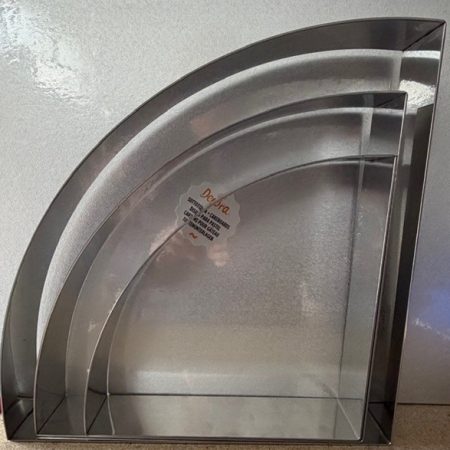 1/4 de cercle en Inox pour Italian Cake